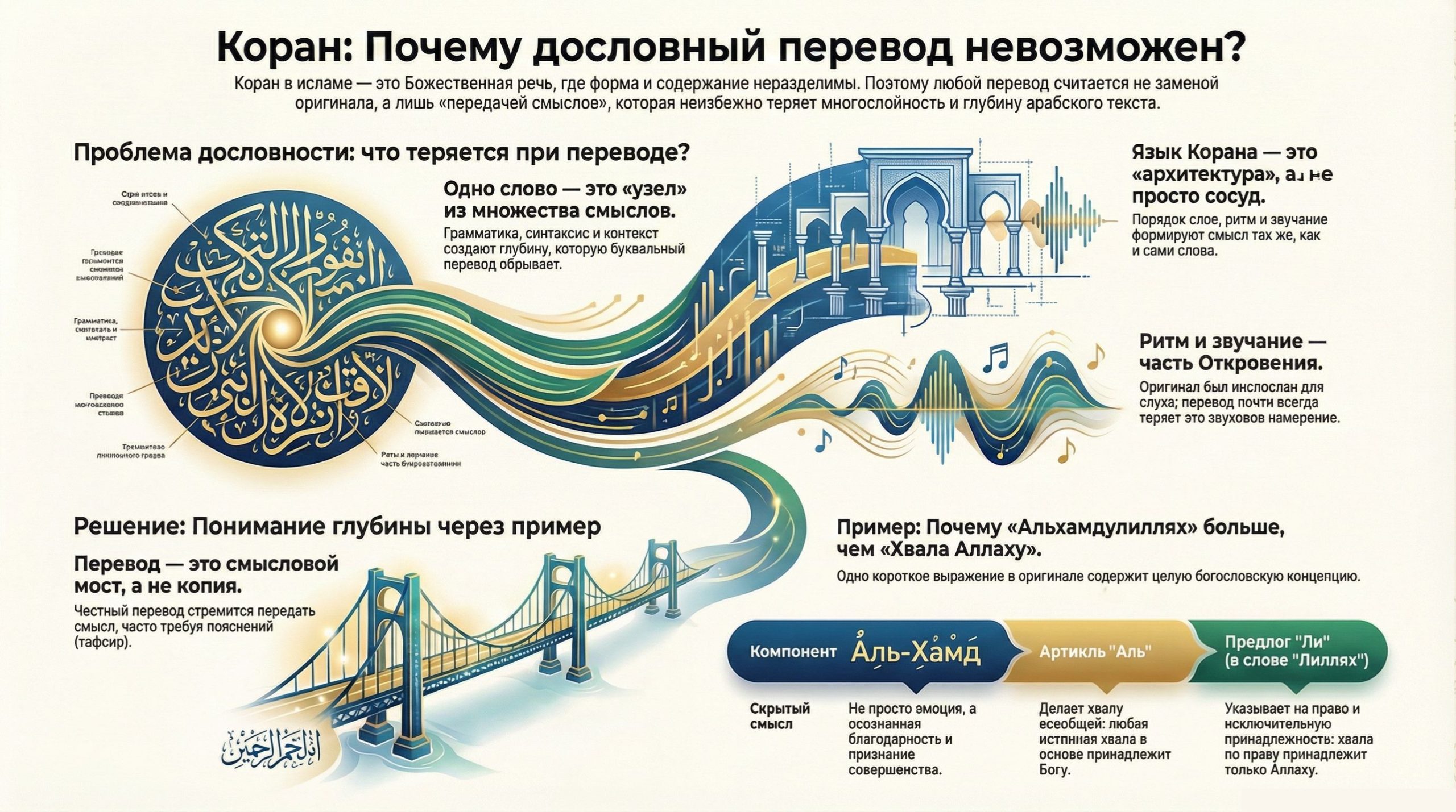 Почему дословный перевод Корана невозможен: язык как часть Откровения