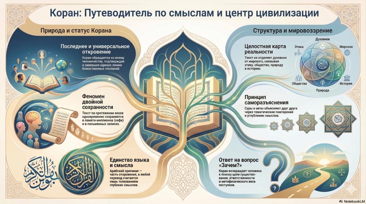 Коран как вход в ислам, культуру и целостное мировоззрение