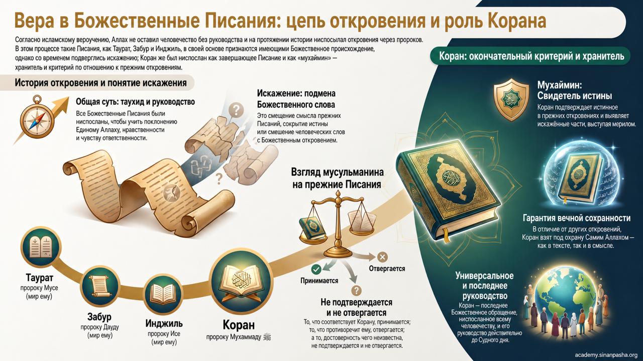Вера в Писания: что означает этот столп исламского вероубеждения?