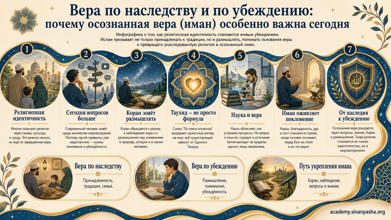 Вера по наследству и по убеждению: почему осознанная вера особенно важна сегодня
